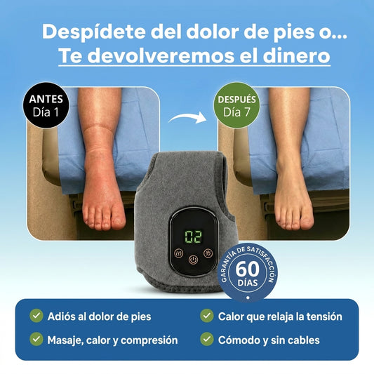 TheraPie™ — Masajeador 3-en-1 para el Dolor de Pies y Talones