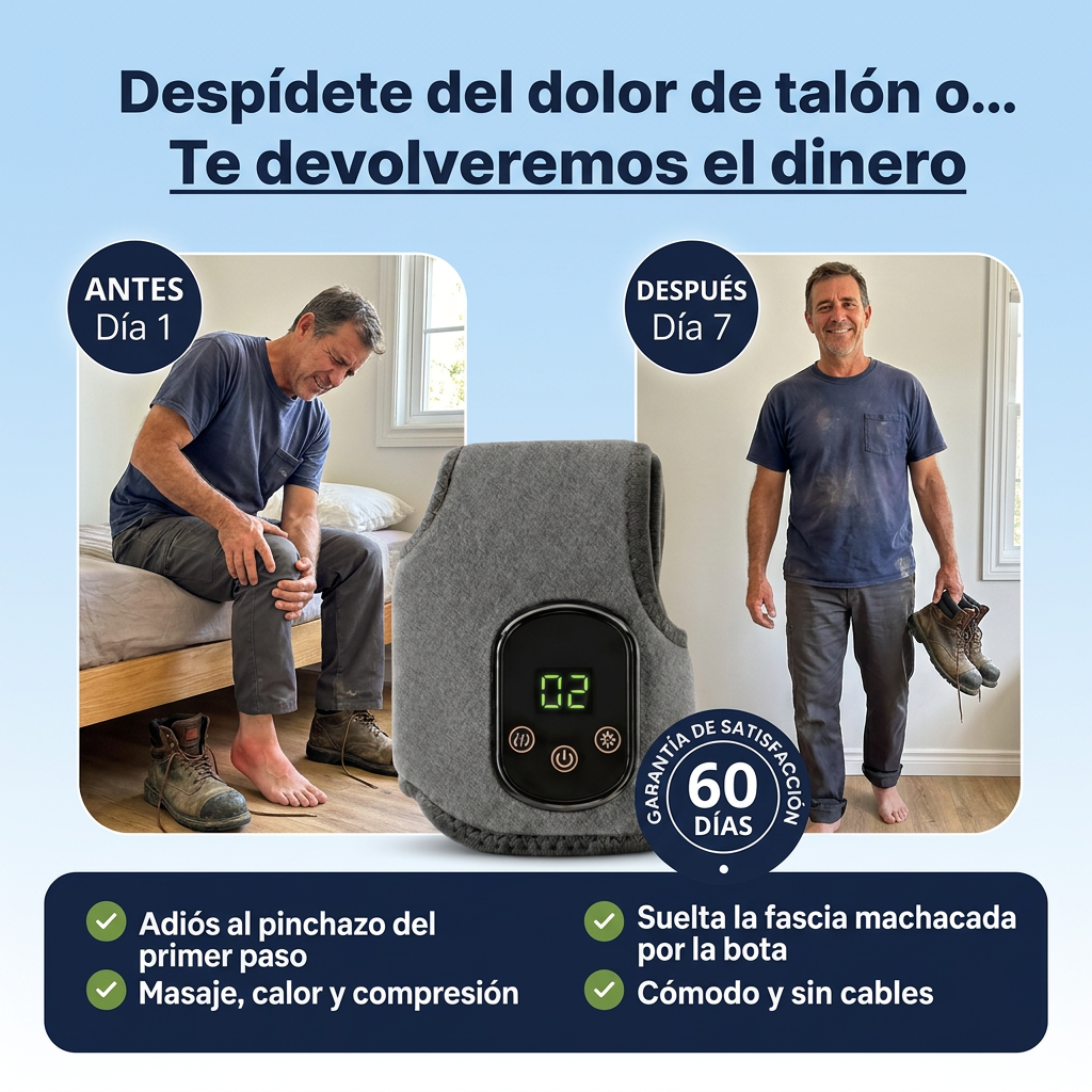 TheraPie™ Masajeador 3-en-1: Suelta la Fascia y Calma el Talón en 15 Minutos