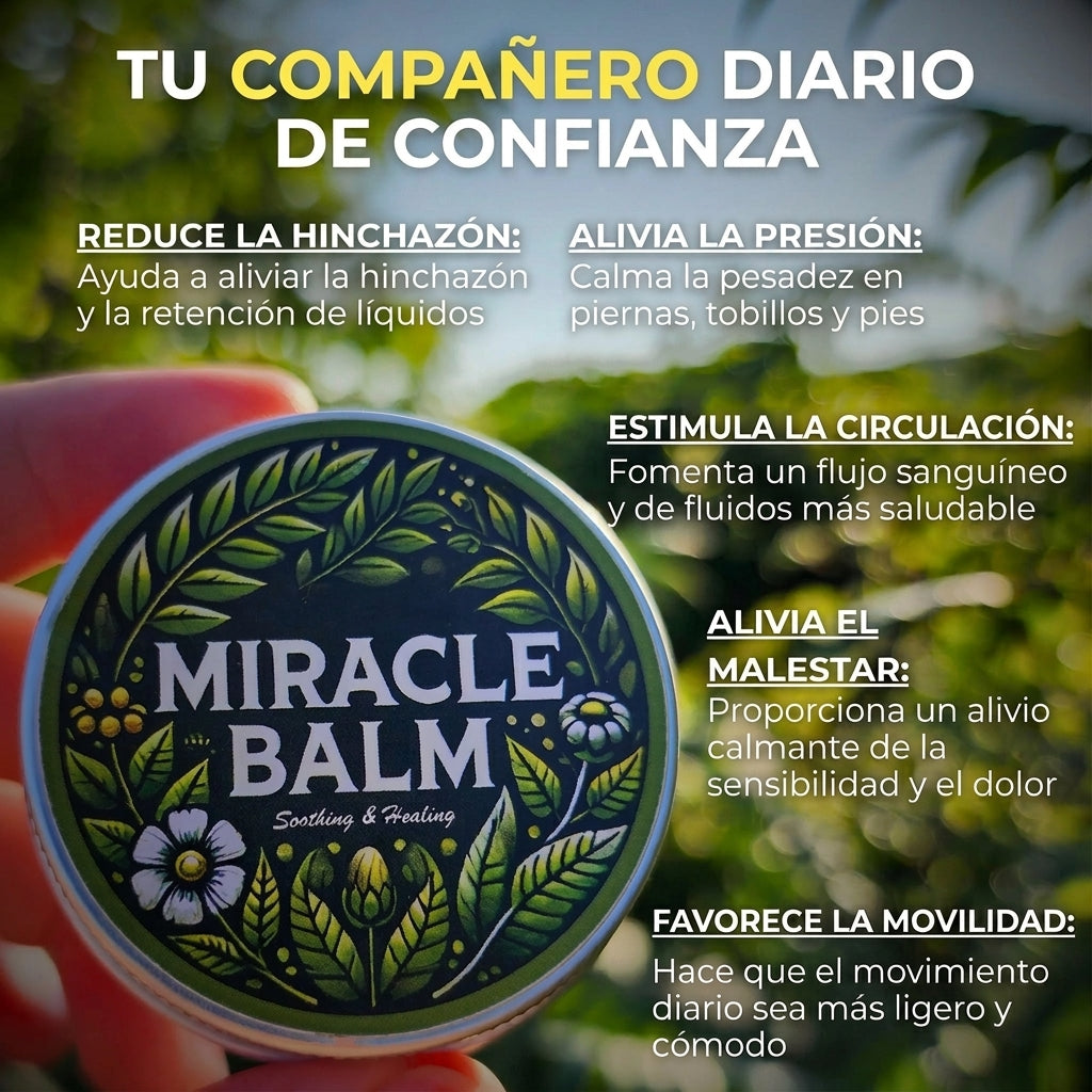 Vena Balm™ — Alivio rápido de la hinchazón y pesadez en piernas